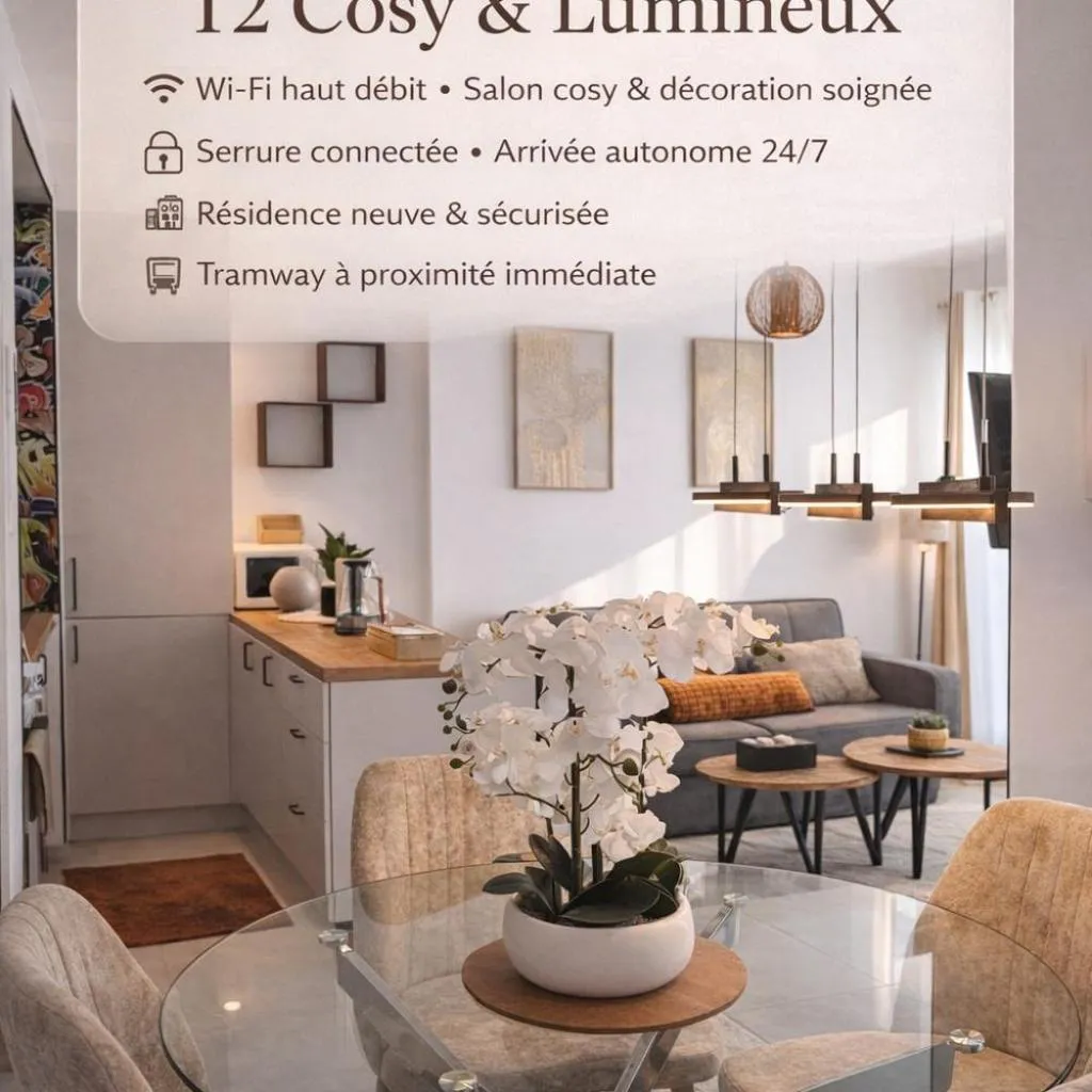 Photograph of Escale Cosy à Nice T2 Lumineux