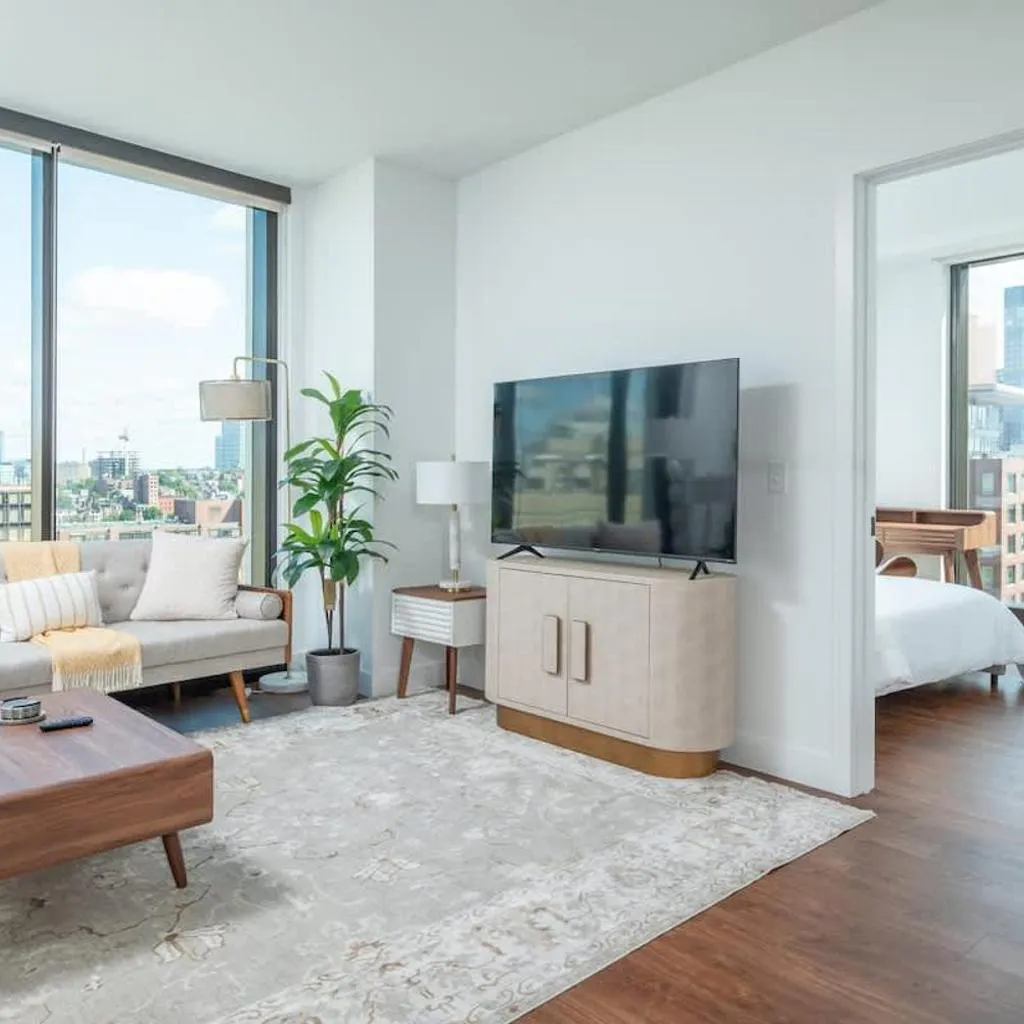 Photograph of Back-Bay 2BR Penthouse w Roof top and GYM