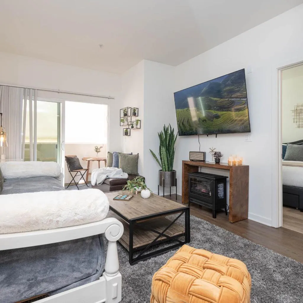 Photograph of Hollywood Apartment Near Walk of Fame