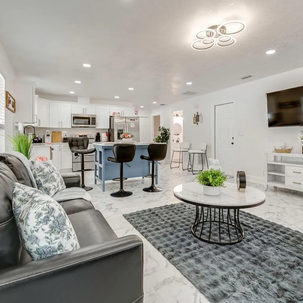 Photograph of Game Room + Yard: Tampa Home By Theme Parks!