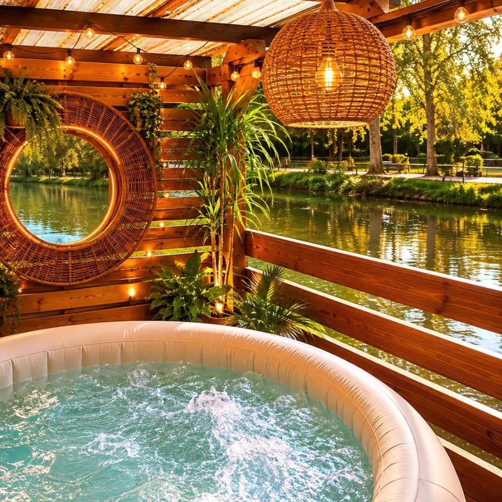 Photograph of Péniche Chaleureuse avec jacuzzi Toulouse centre