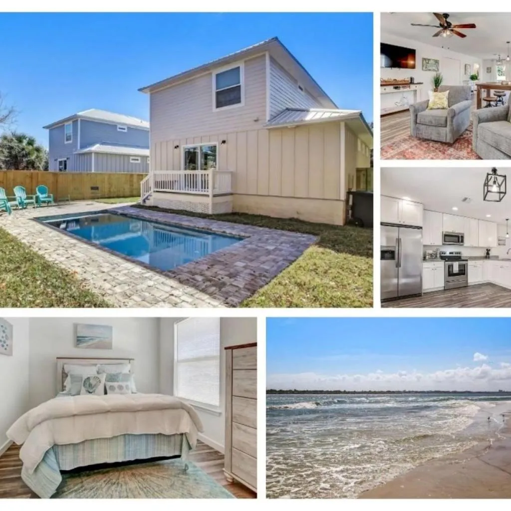 Photograph of Sunshine Way Coastal Retreat | Pool | Vilano Beach