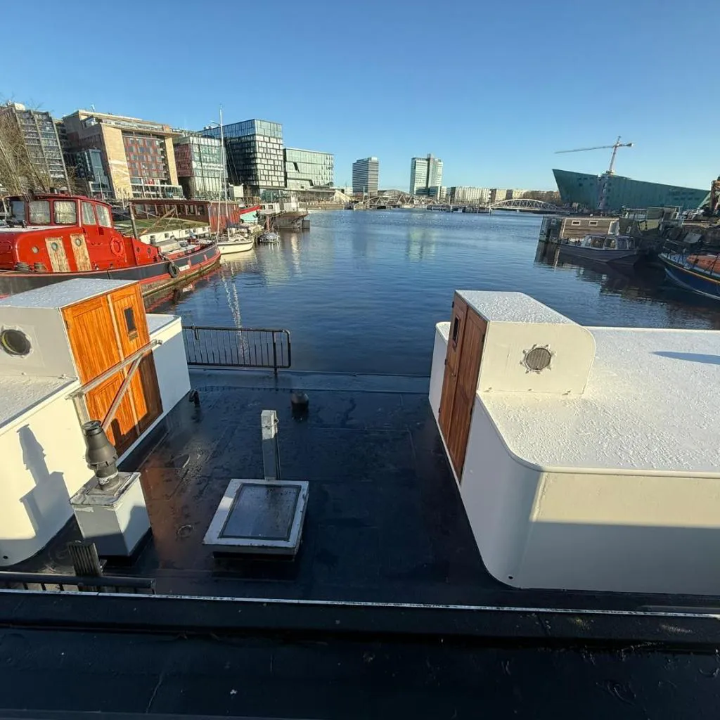 Photograph of Houseboat-Amsterdam-Classic