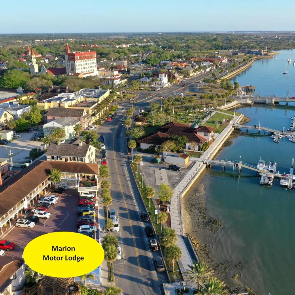 Photograph of Historic Waterfront Marion Motor Lodge in downtown St Augustine