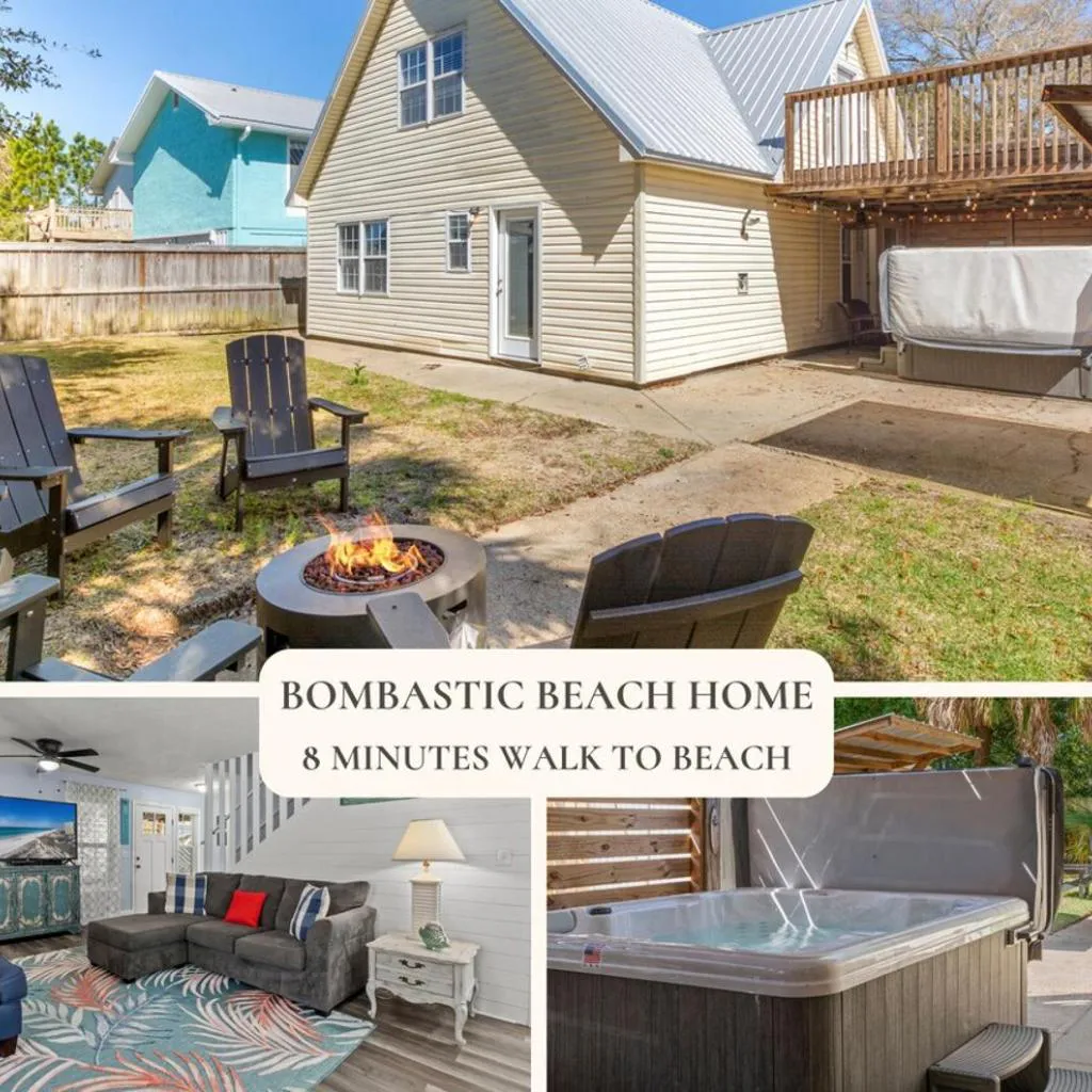 Photograph of Bombastic Beach Home, HOT TUB, 8min WALK to Beach