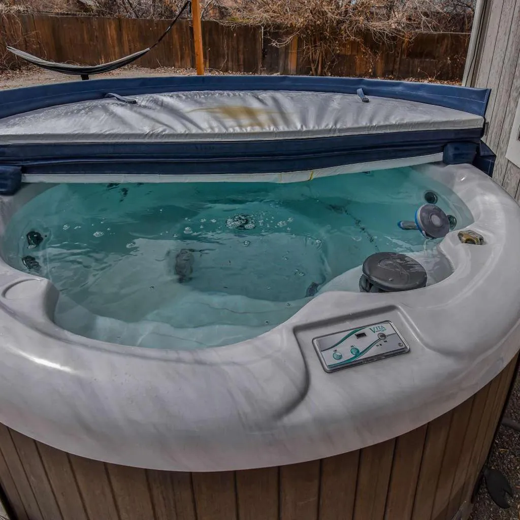 Photograph of Sunny Family Home in Denver with huge yard and hot tub