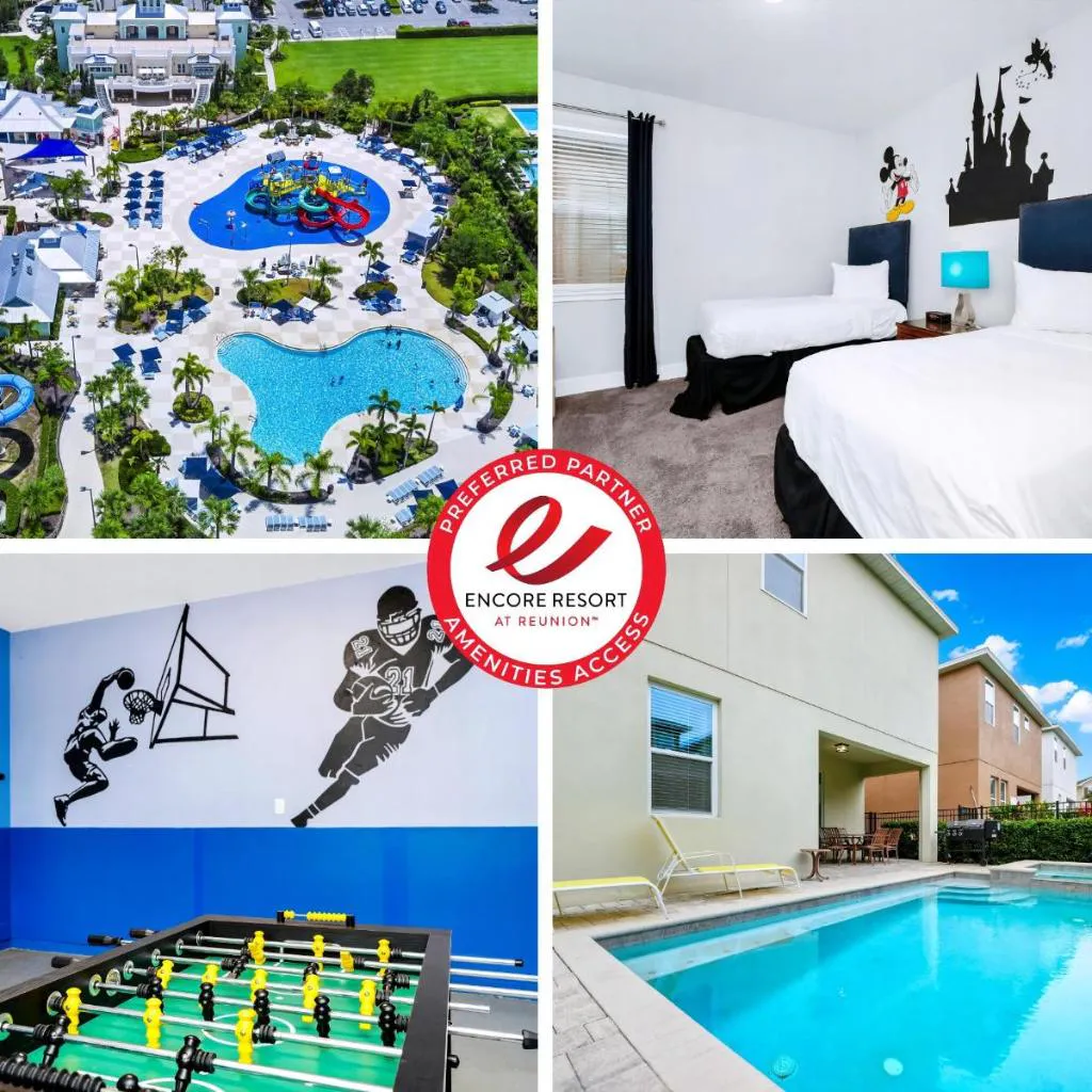 Photograph of Charming Home With Private Pool, Theme Rooms And Foosball Table Near Disney With Waterpark & Resort Access At Encore - 370La