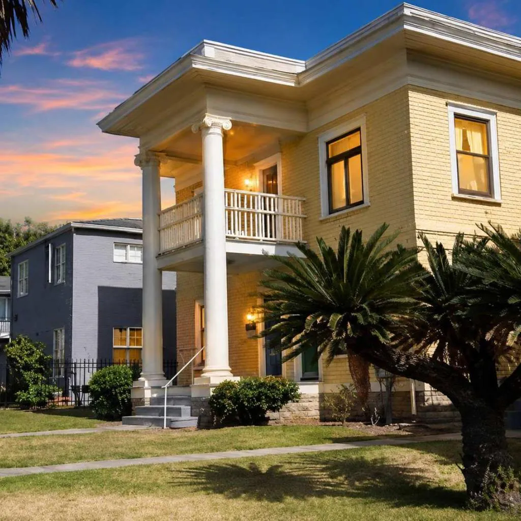 Photograph of Charming Home in Great Location Backyard Porch