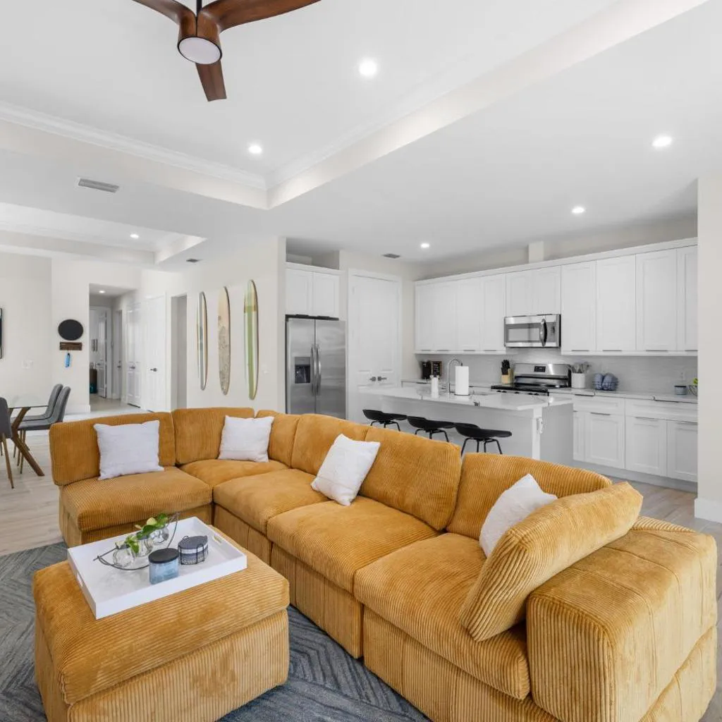 Photograph of Colorful retreat near beach and pickleball courts