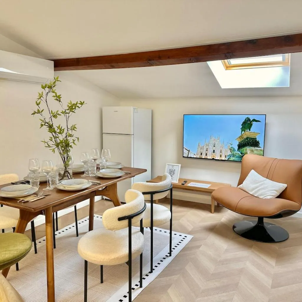 Photograph of CASAQUA Designer Loft Apartment in Milan, Istria Subway Exit, Convenient Transportation
