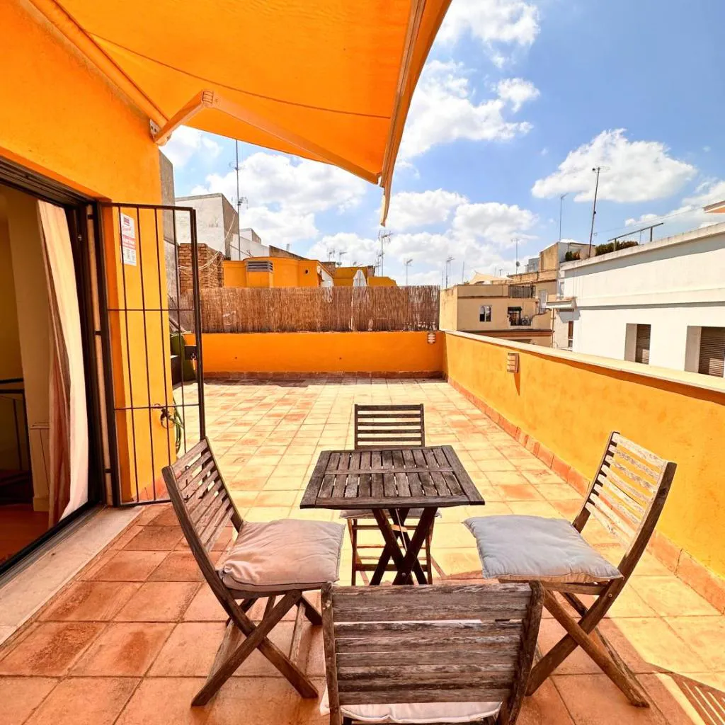 Photograph of Homey Seville Penthouse near cathedral private rooftop optional Parking