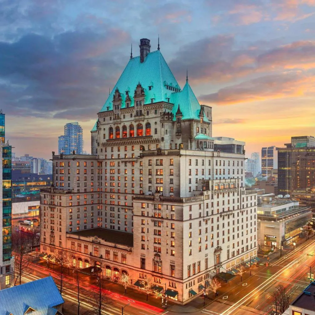 Photograph of Fairmont Hotel Vancouver