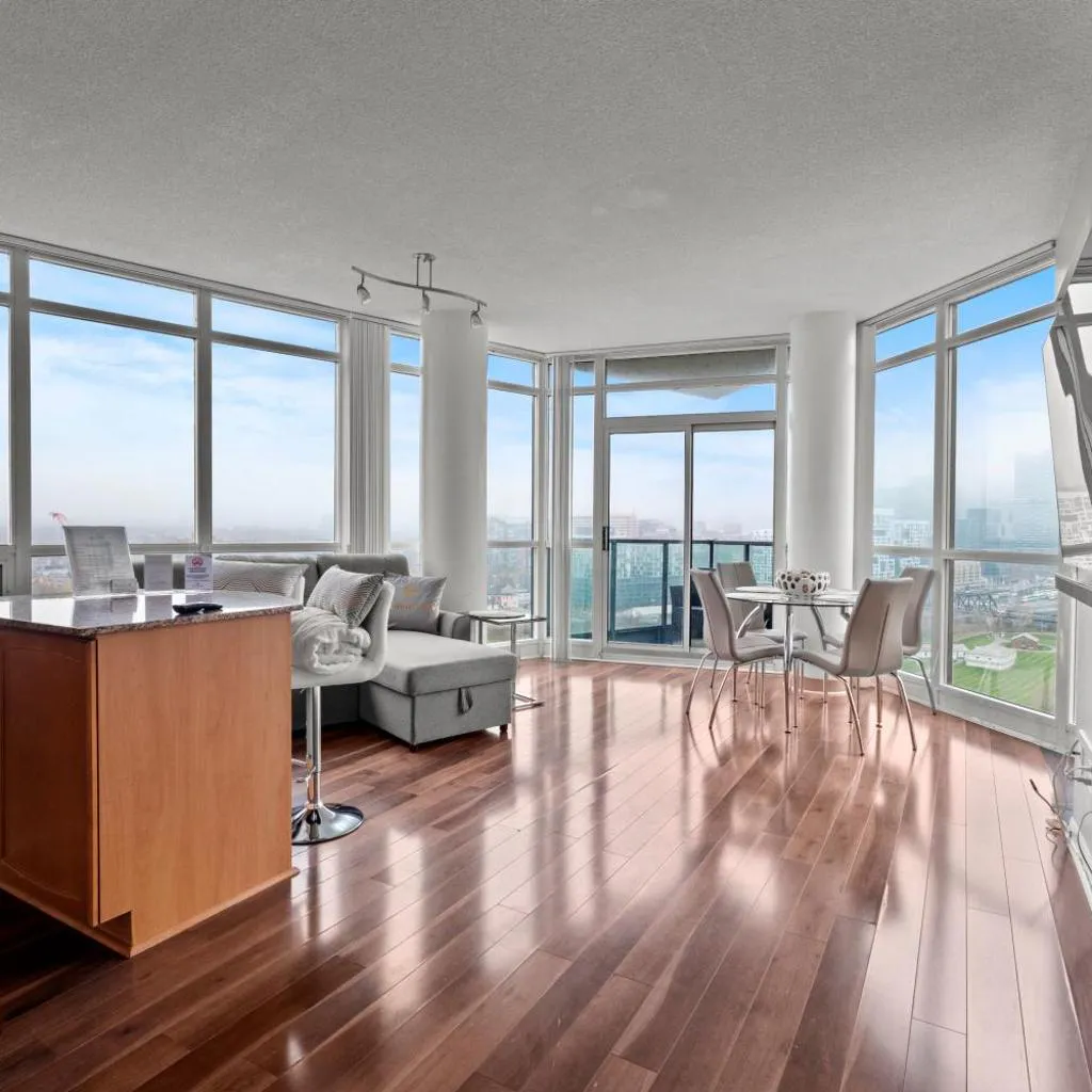 Photograph of Downtown Condo with Picturesque View