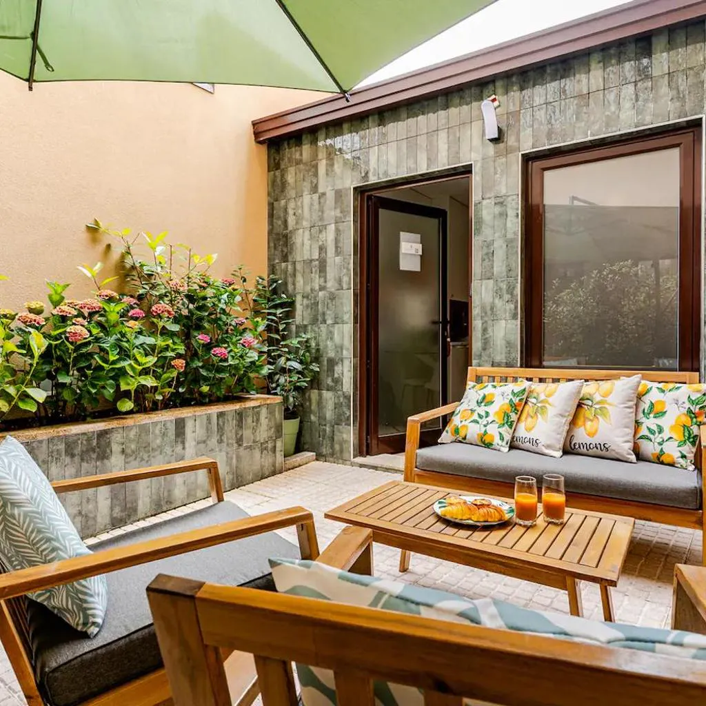 Photograph of Lili's Garden Priv Terrace TWO flats Laundry by MyMoradia