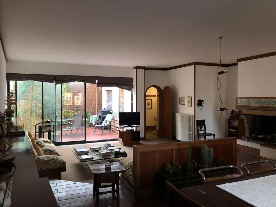 Photograph of Luxury apartment big lounge fireplace 2 terraces B