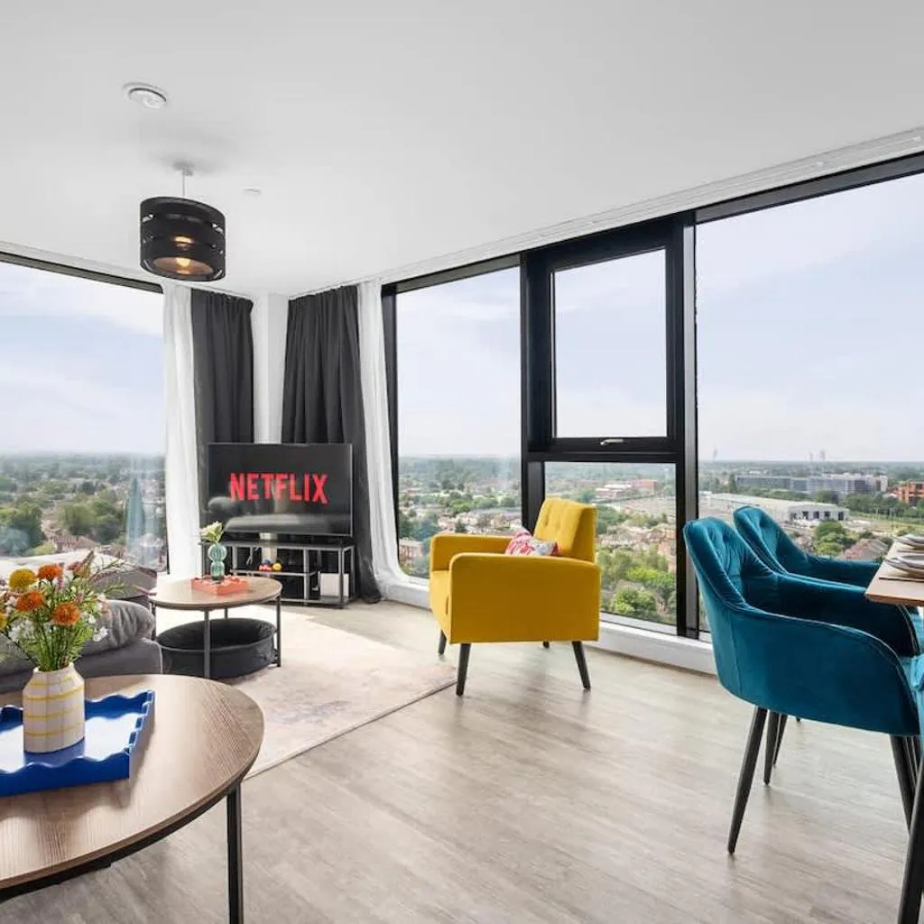 Photograph of 2 Bed Old Trafford Flat Skyline Views