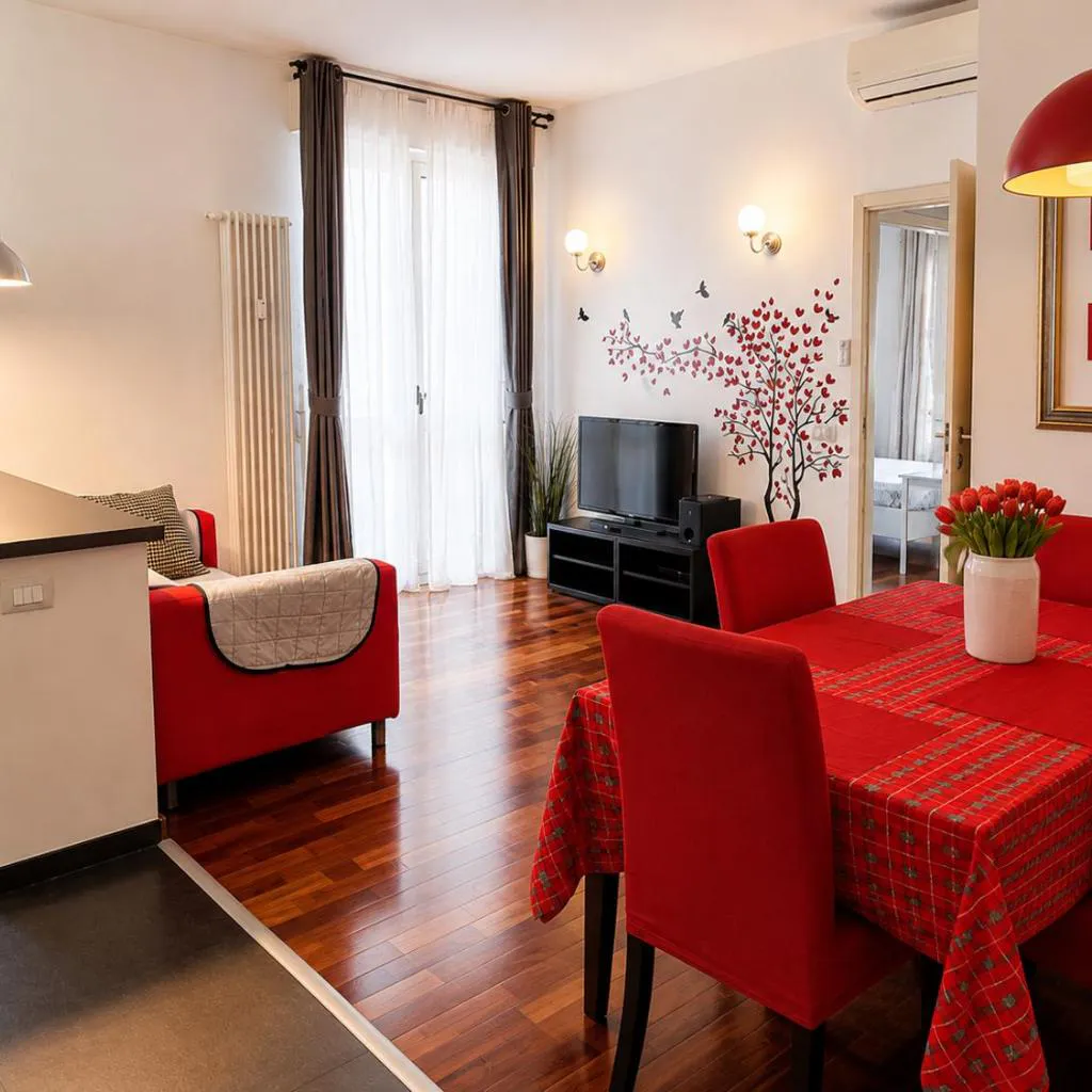 Photograph of The Red Suite in Florence with Free Parking
