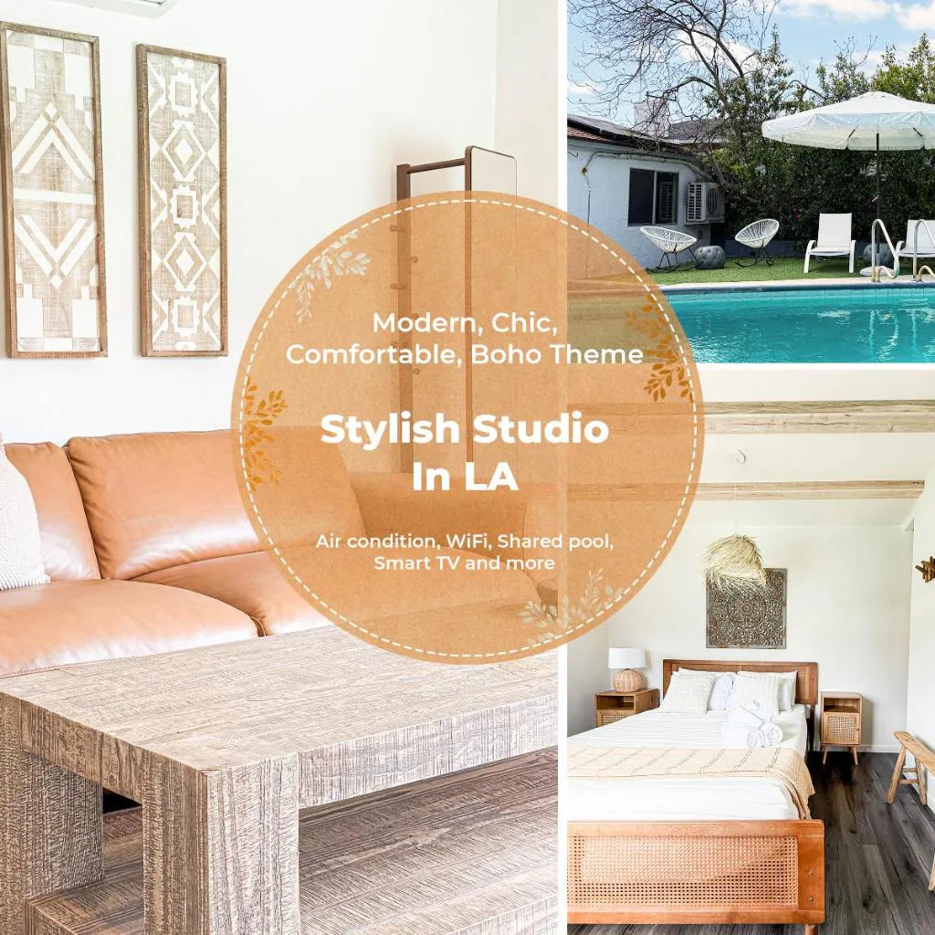 Photograph of Charming Studio Oasis with Pool Near SoFi - MKLAD4