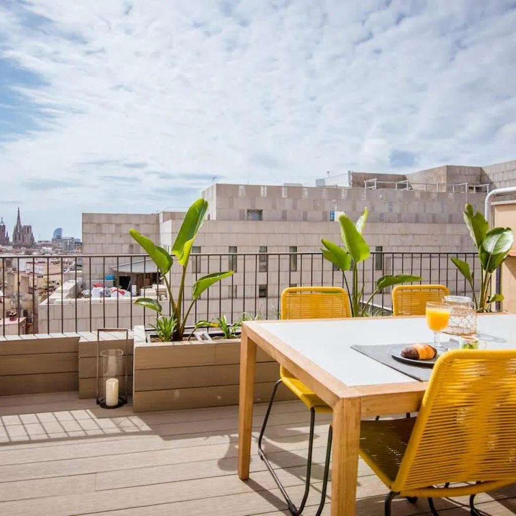 Photograph of Central penthouse with terrace Placa Catalunya III