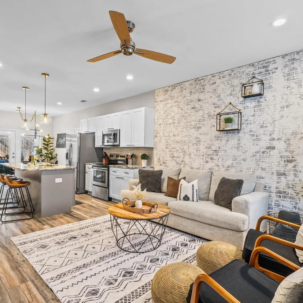 Photograph of Modern Home with Backyard Oasis in Heart of ATL
