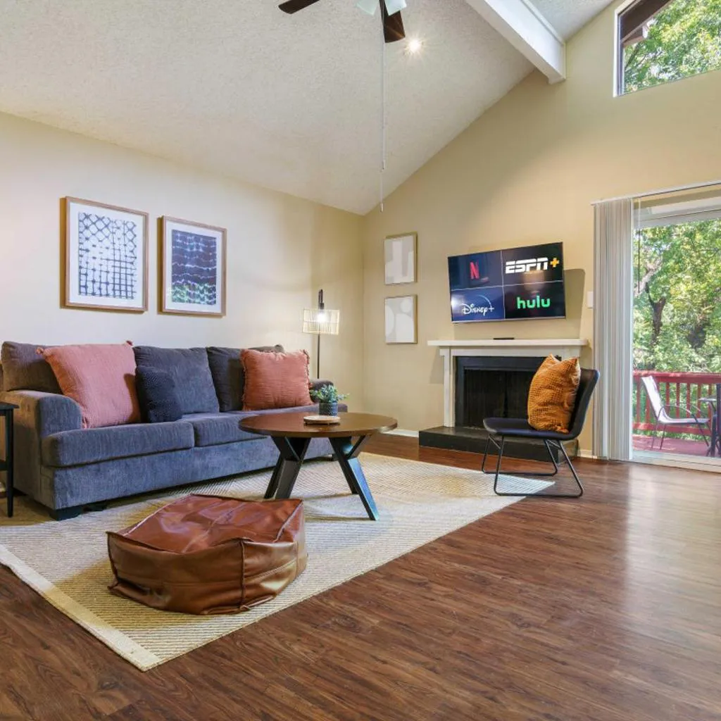 Photograph of Spacious ATX Apt with Private Deck and All Essentials