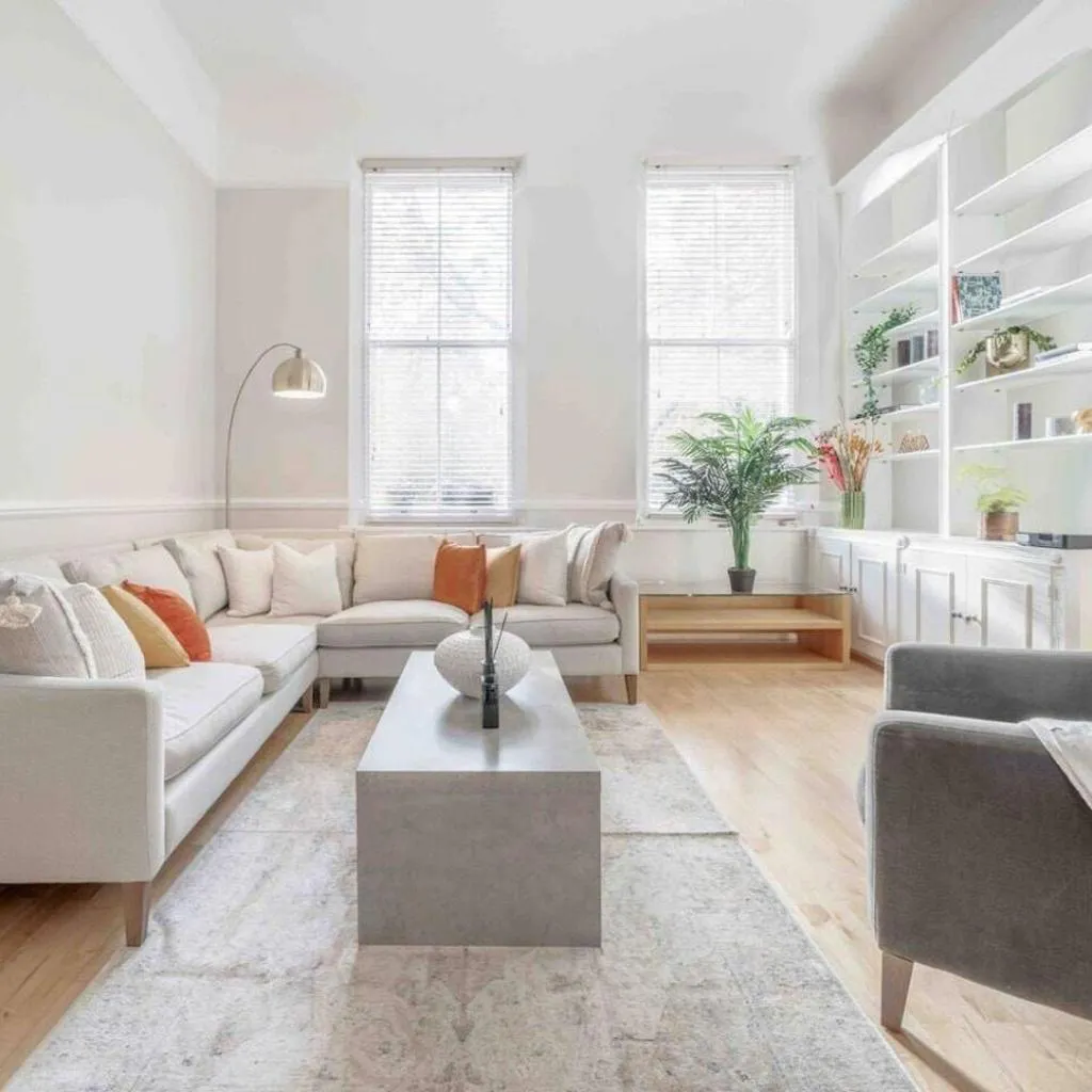Photograph of 2BR, garden, 60" TV with sound system