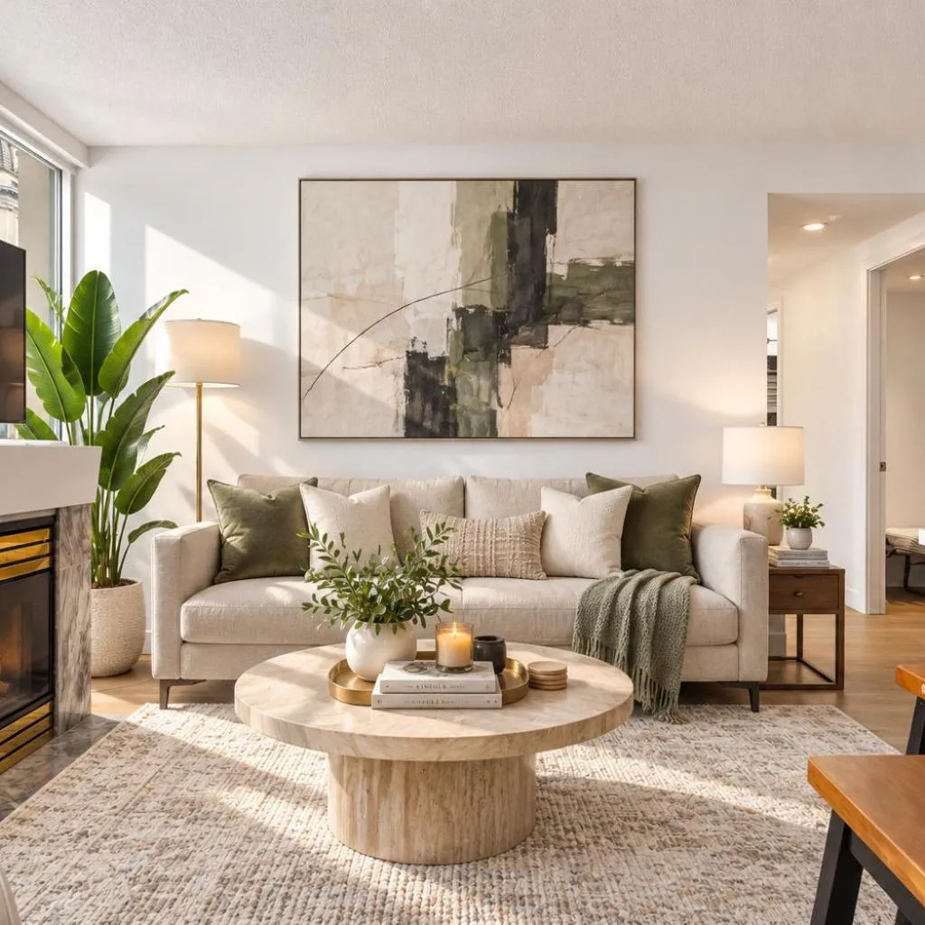 Photograph of Contemporary 2 Bedroom with 3 beds Vancouver City Suite