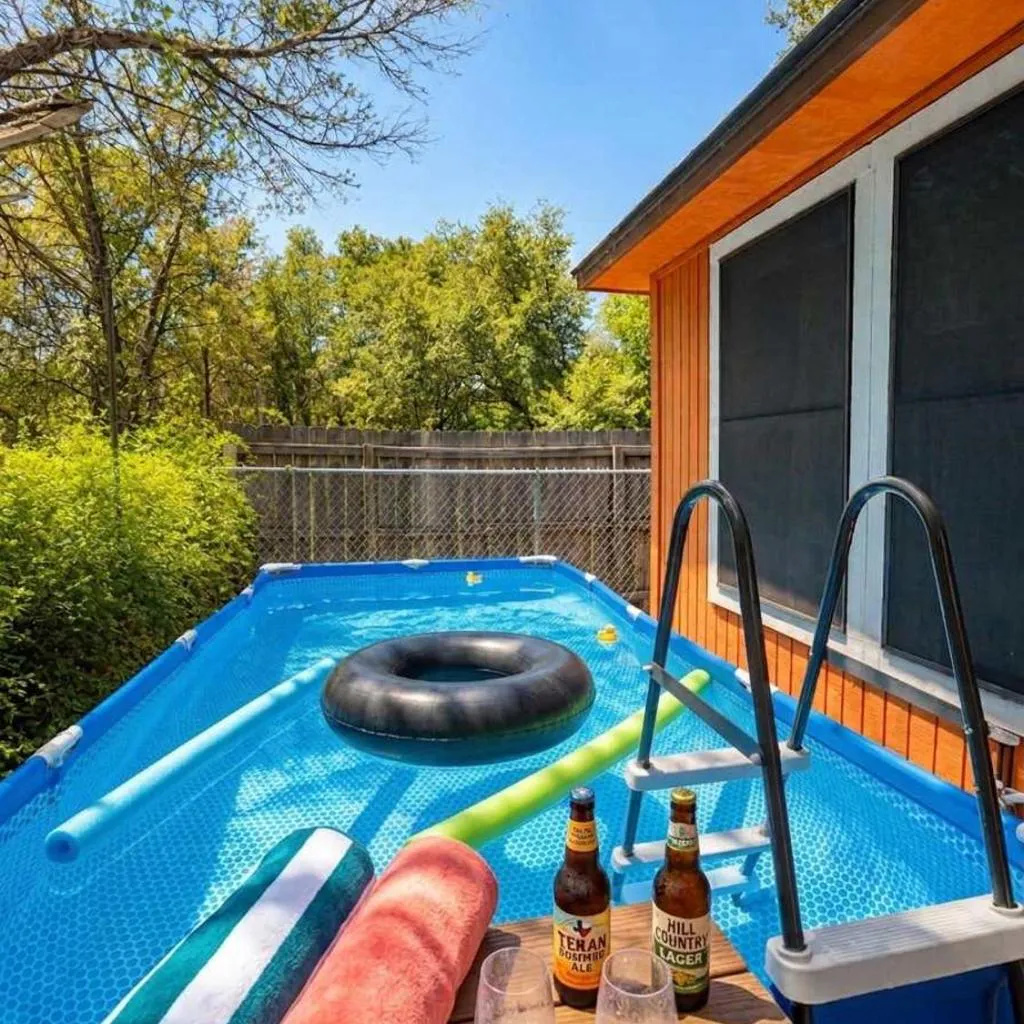 Photograph of Lake Travis Retreat with Spacious Outdoor Areas