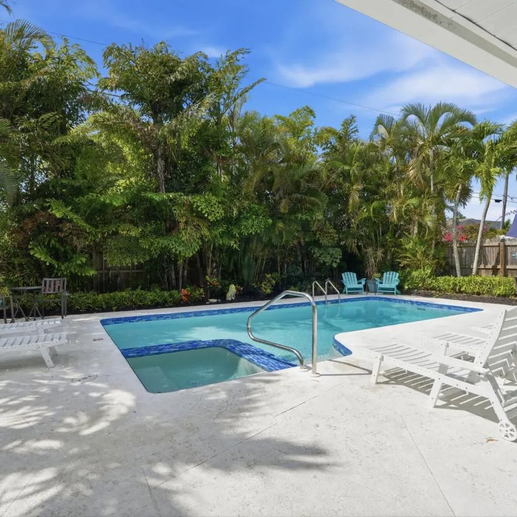 Photograph of Beach-Ready Pool & Spa Home Bikes Gear Included
