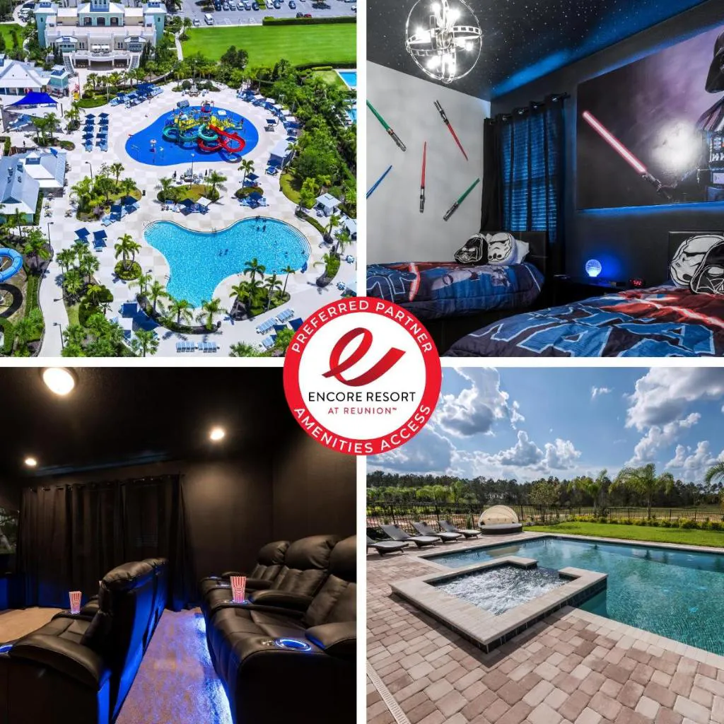 Photograph of Exquisite Home With Themed Rooms, Theater Near Disney With Waterpark & Resort Access At Encore Resort - 7736Ff