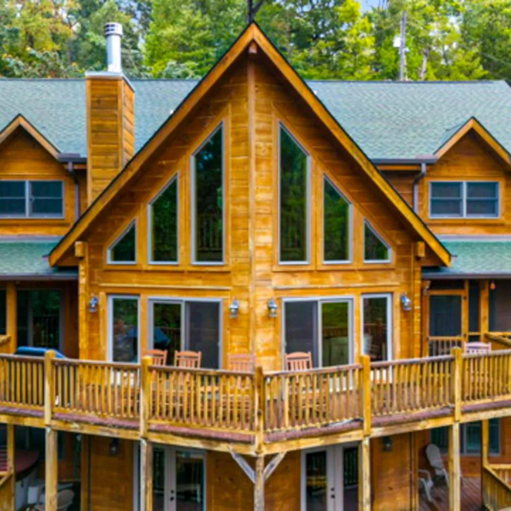 Photograph of Large Cabin Sleeps 20 Games Hot Tub Amazing Views