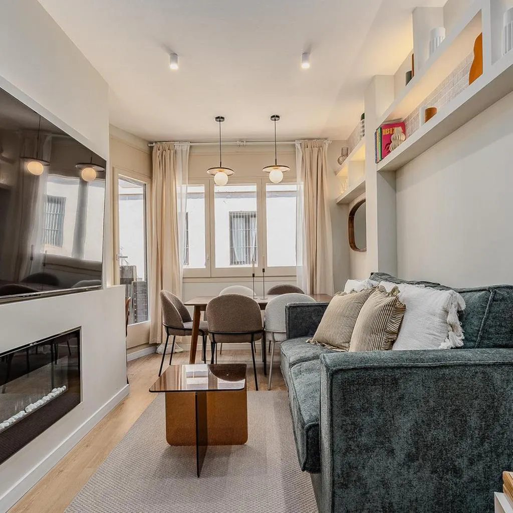 Photograph of Bright Apartment in Barcelona