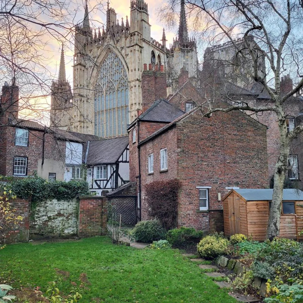 Photograph of York Minster Garden
