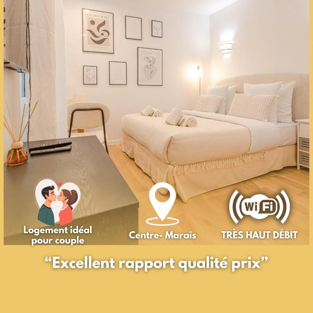 Photograph of Charming studio in the Marais