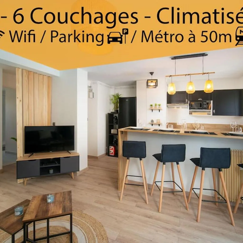 Photograph of Fully equipped apartment with parking 6 beds