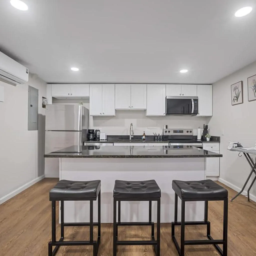 Photograph of Lower guest suite near Howard University in NW DC