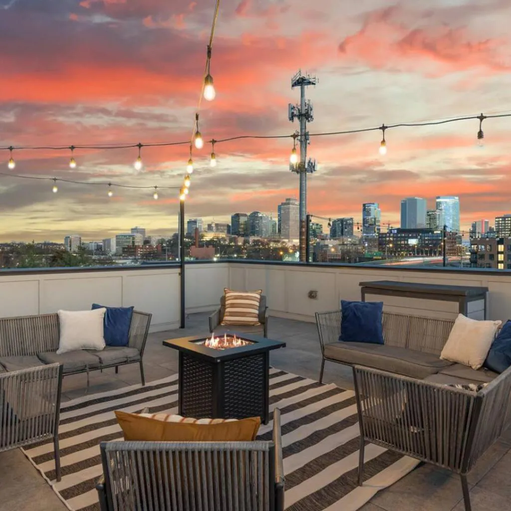 Photograph of City View Home Only 1 mile to Downtown with Garage and Rooftop