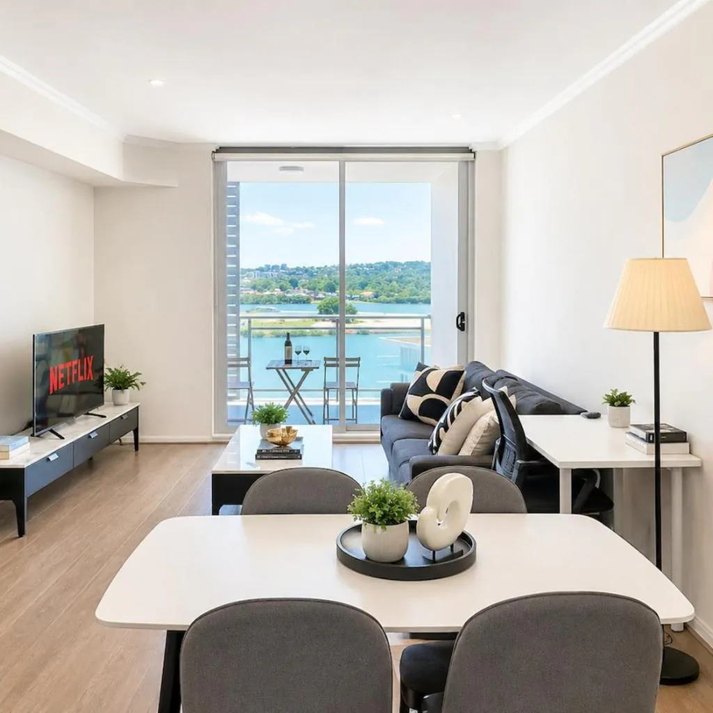 Photograph of Rhodes 2BR with Water View & Parking