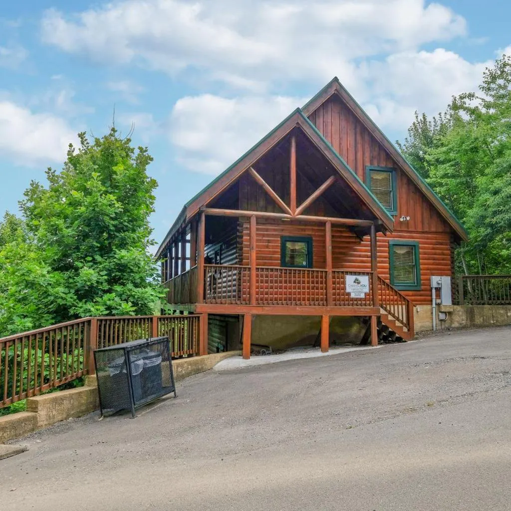 Photograph of Lovely Cabin Sleep 12 Mtn Views Hot Tub Fireplace