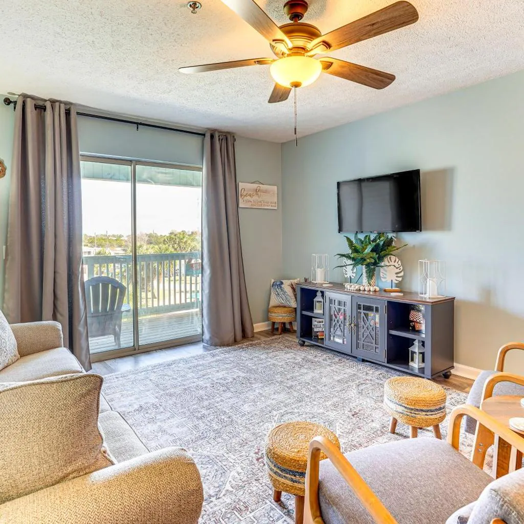 Photograph of Walk to Beach: Condo w/ Balcony in PCB!