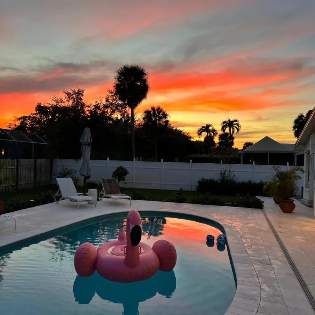 Photograph of Central Naples Pool Home