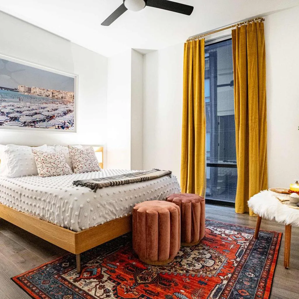 Photograph of Seaport Apartment Fireplace Gym & Pool Access
