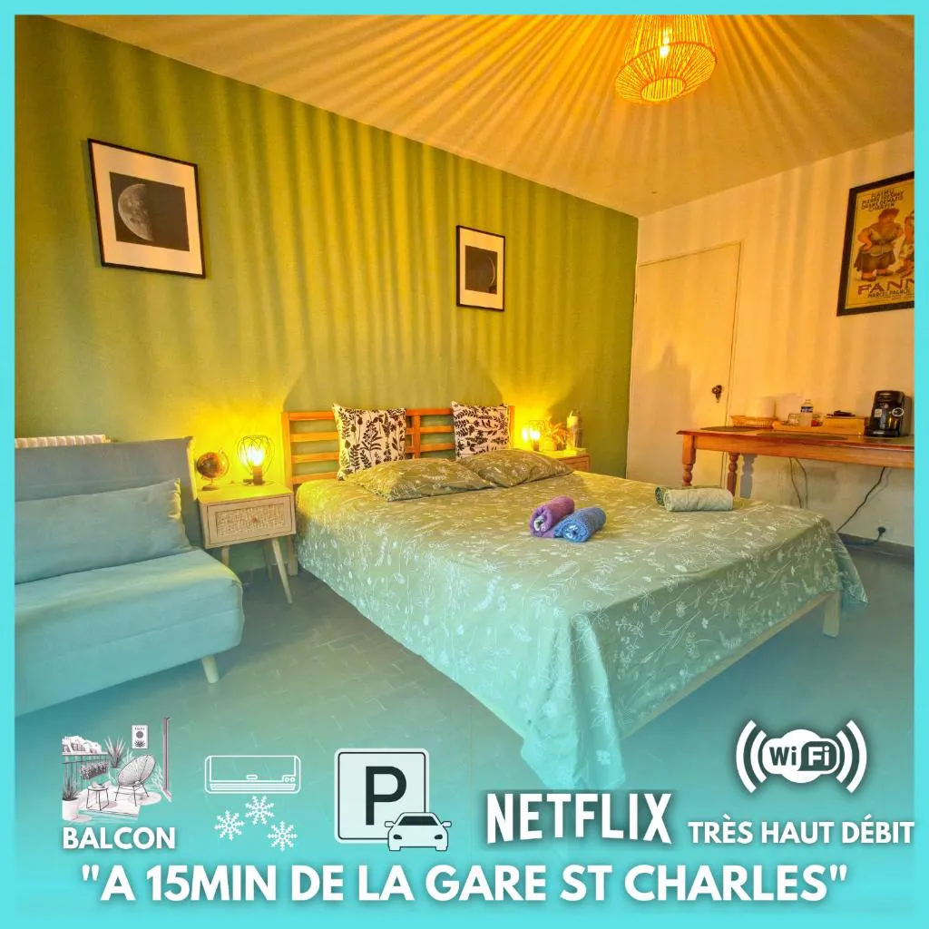 Photograph of Létizia Balcon & Parking Privé - Belle de Mai