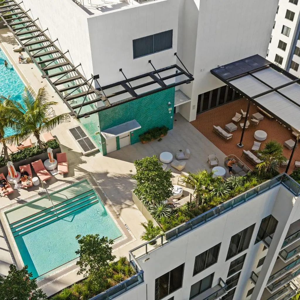Photograph of Studio with City Views at The Crosby Miami Worldcenter