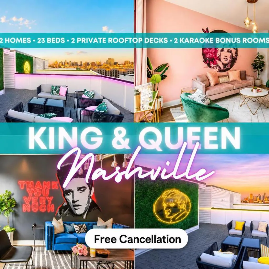 Photograph of King & Queen 2 Homes - 24 Beds City Views