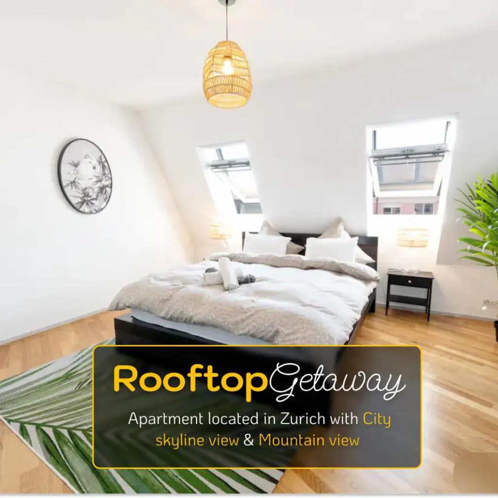 Photograph of Urban rooftop getaway