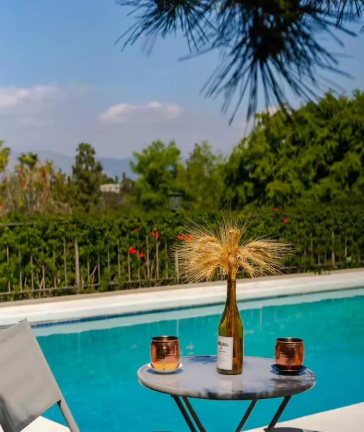 Photograph of Hillside Retreat Heated Pool & Jacuzzi with Valley Views