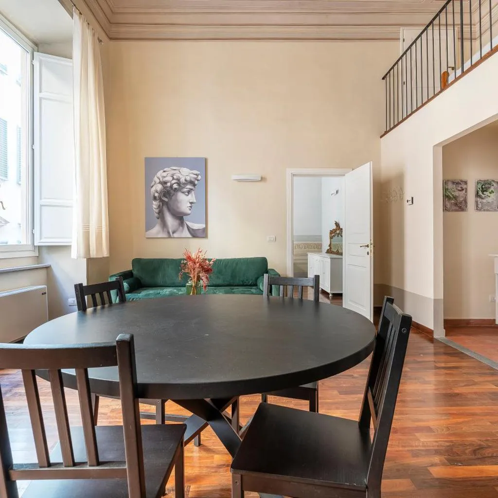 Photograph of Contemporary Elegance in a Renaissance Palazzo