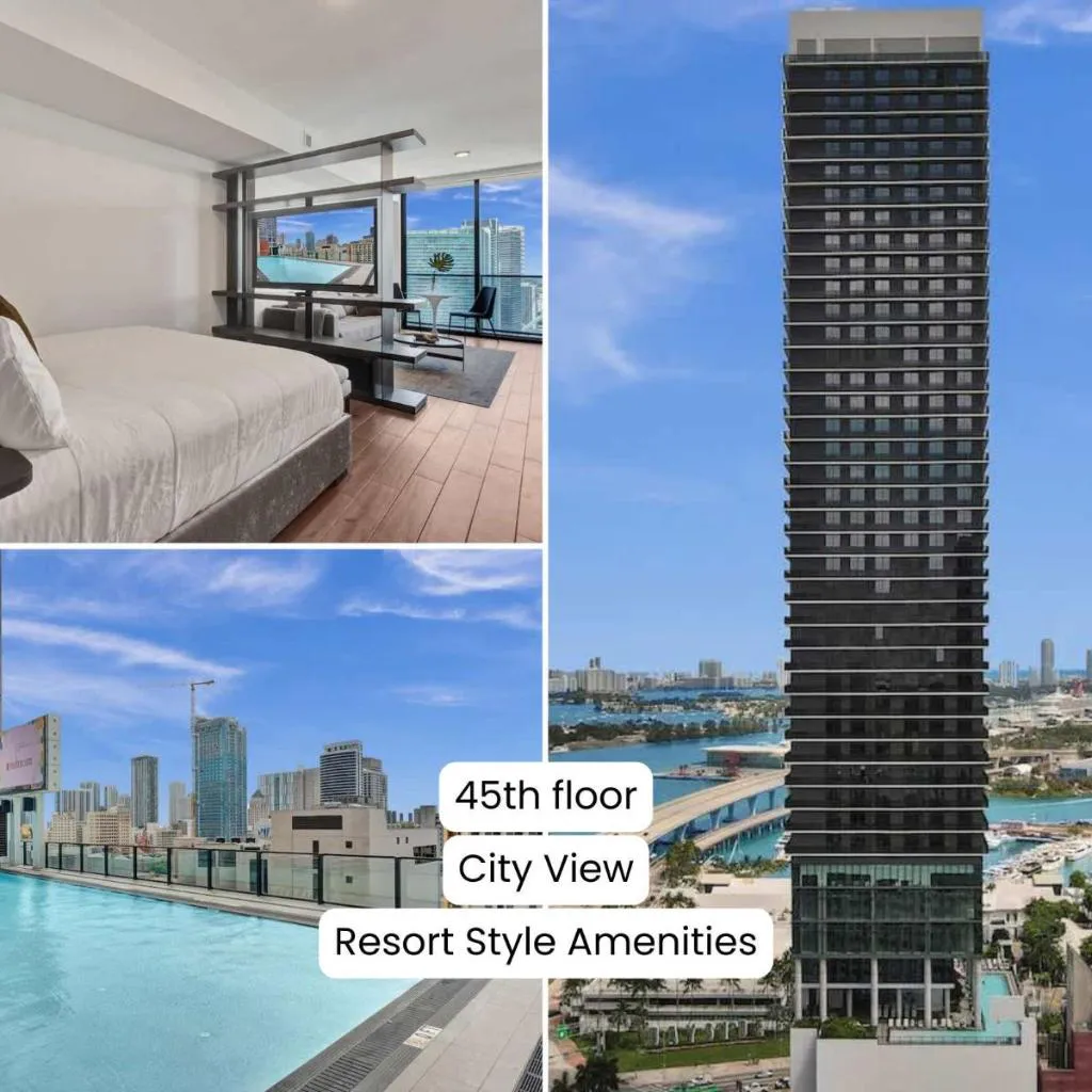 Photograph of 4504 Lux Miami Studio City and Bay Views