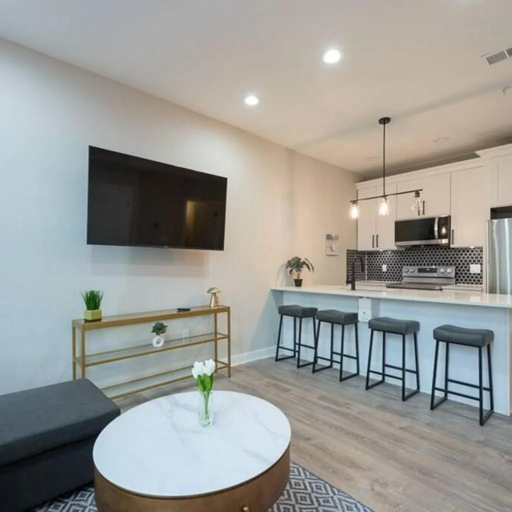 Photograph of Modern LUX 2BR Apartment in DC with Patio